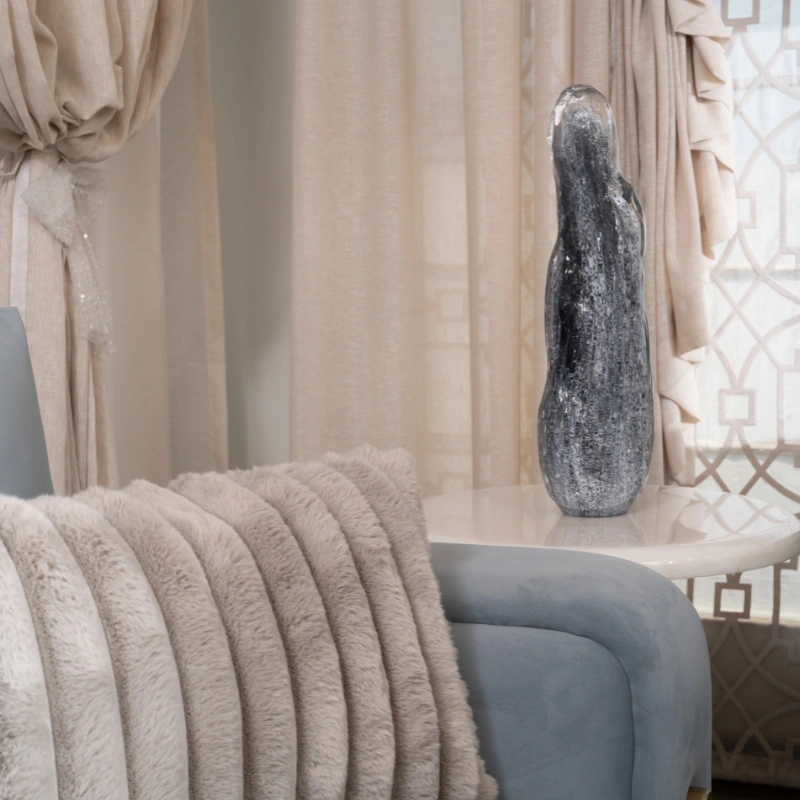 Grey Sofa Curtain - Image 4