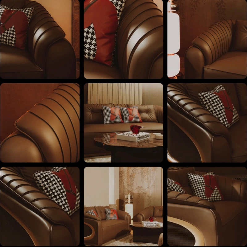 Brown Sofa Horse - Image 8